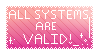 All systems are valid!
