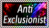 Anti-exclusionist